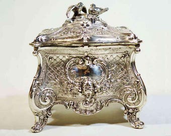 Reserved for Nancy-Antique WMF Jewellery Box