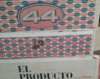 Vintage Cigar Boxes/Crafting Supplies/Cardboard/Scrapbooking/