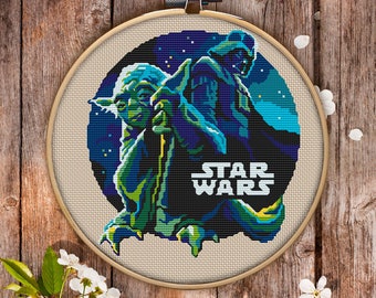 Star Wars Cross Stitch Pattern for Instant Download - 061| Easy Cross Stitch| Counted Cross Stitch| Embroidery Design| Needlecraft Pattern