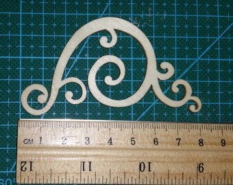 30 pcs Floral wooden chipboards scrapbooking cardmaking
