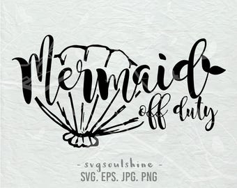 Download Mermaid wall sticker | Etsy