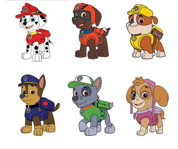 Paw patrol vector