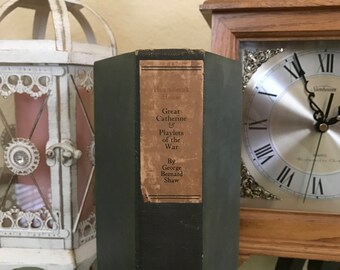 1919 George Bernard Shaw Heartbreak House, Great Catherine, and Playlets of the War