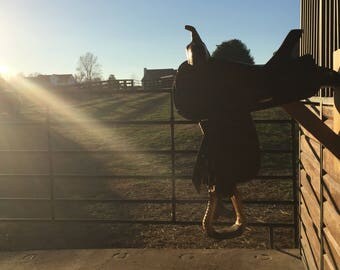 saddle rack
