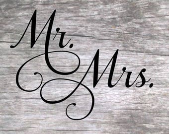 Mr. and Mrs. SVG Design