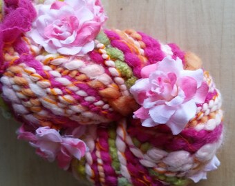Last Look at Summer - Handspun Art Yarn