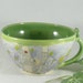 Ceramic soup mug with owl, large latte mug, tea cup, decorative kitchen soup bowl - handmade in Colorado 679