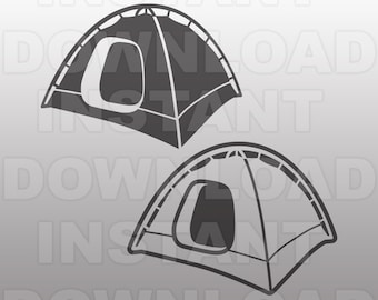 Camping Tent SVG File,Hiking SVG File,Backpacking SVG File -Commercial & Personal Use- svg file Cricut,svg file for Silhouette,vinyl cutting