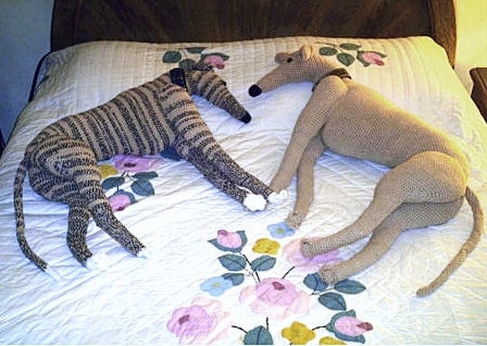 Aerie Designs Life-size Greyhound Crochet Pattern PDF Pattern Whippet Do...