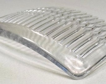 Clear plastic side Hair comb, set of 6 or 12