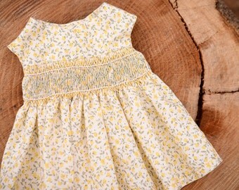 16 inch Waldorf Doll Dress Waldorf Doll Clothes Waldorf Doll Clothes - Smocked
