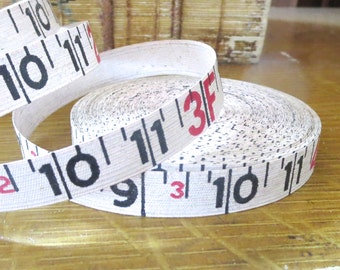 vintage linen tape measure, 2 yards of measuring tape, measurement tape, tape measure, 2 yards, vintage linen tape, Rustic measuring tape