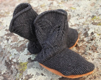 Wool Toddler Slippers: Small 5-7