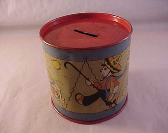 Tin Litho Drum Bank