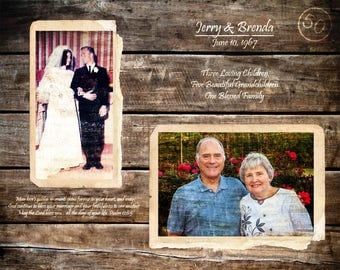 Parents 50th Anniversary Gift 50 Years Of Marriage Golden Anniversary Gift For Parents Parents Anniversary Gifts Wedding Anniversary 16x20