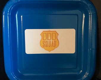 8 Odd Squad Birthday Party 8.75 in Paper Plates | Platters