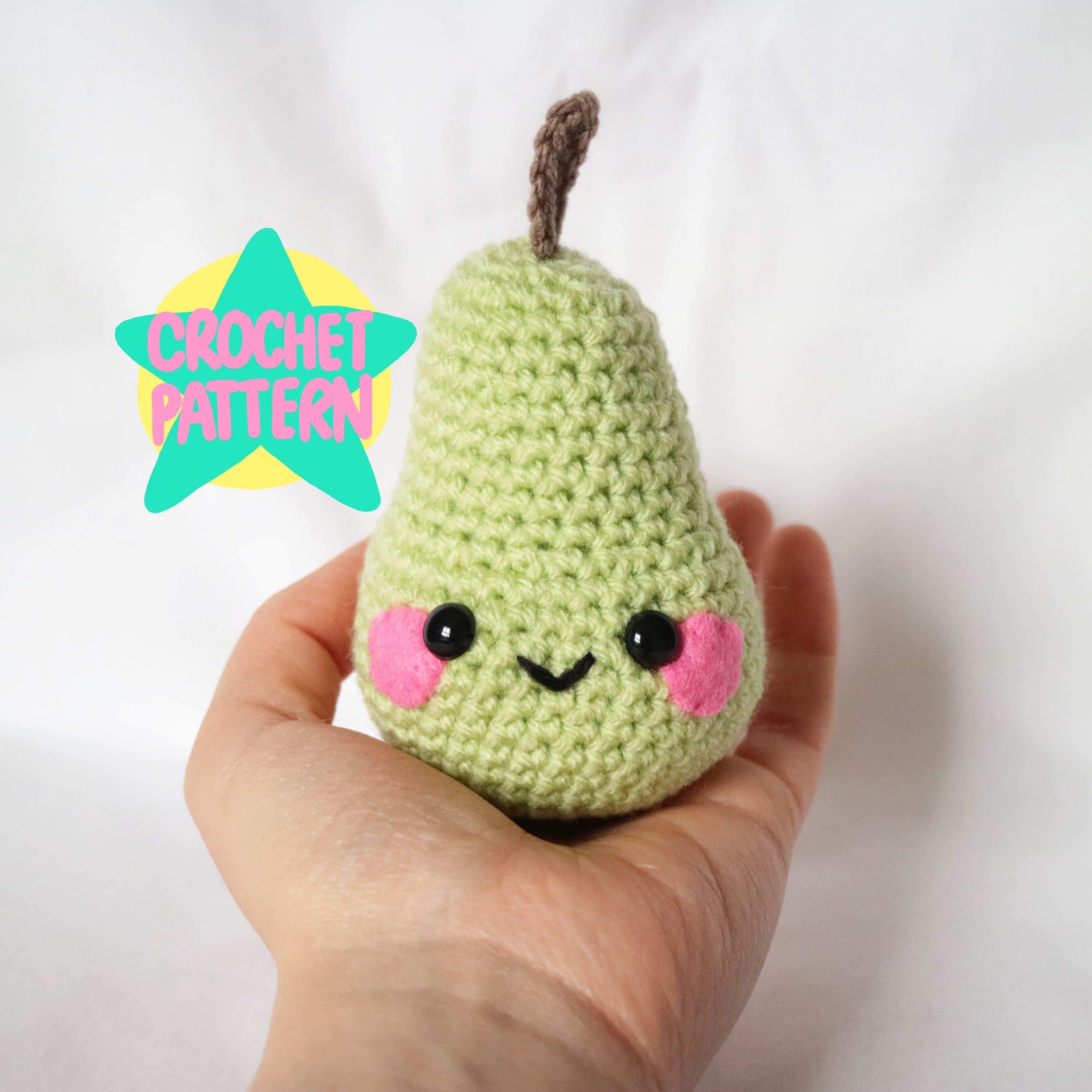 crochet-pattern-amigurumi-pear-fruit-kawaii-food-cute