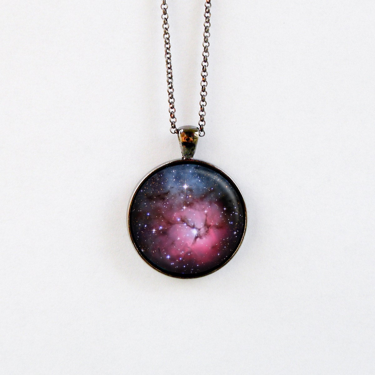 Outer Space Jewelry Astronomy Necklace Galaxy by StarlightBags