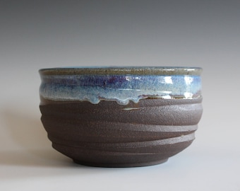 Pottery Bowl, Handmade Ceramic Bowl, hand thrown stoneware bowl, ceramic serving bowl