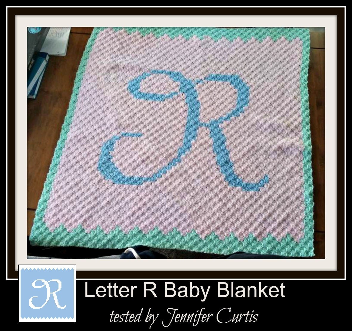 thank h letter 4 you C2C Word Chart Written Letter R, Baby Blanket, Graph, &