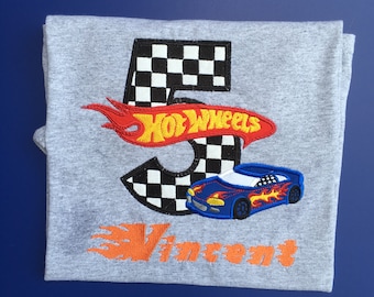 Hot Wheels Birthday shirt or onesie, Hot Wheels Birthday, Race Car Birthday shirt