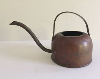 Vintage Copper and Brass Watering Can