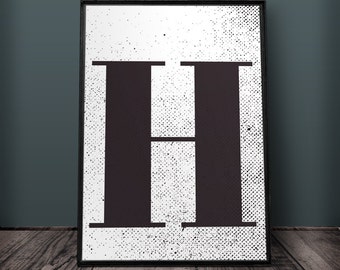 Letter H Wall Decor letter h | etsy Letter H Wall Decor letter h | etsy