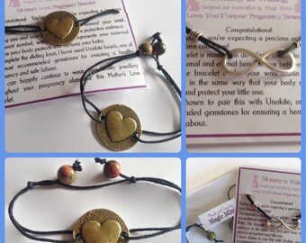 Mother-to-be Protection Bracelet, Healthy and Safe Pregnancy and Labour