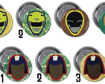 Helmets 2 1/4" pinback buttons