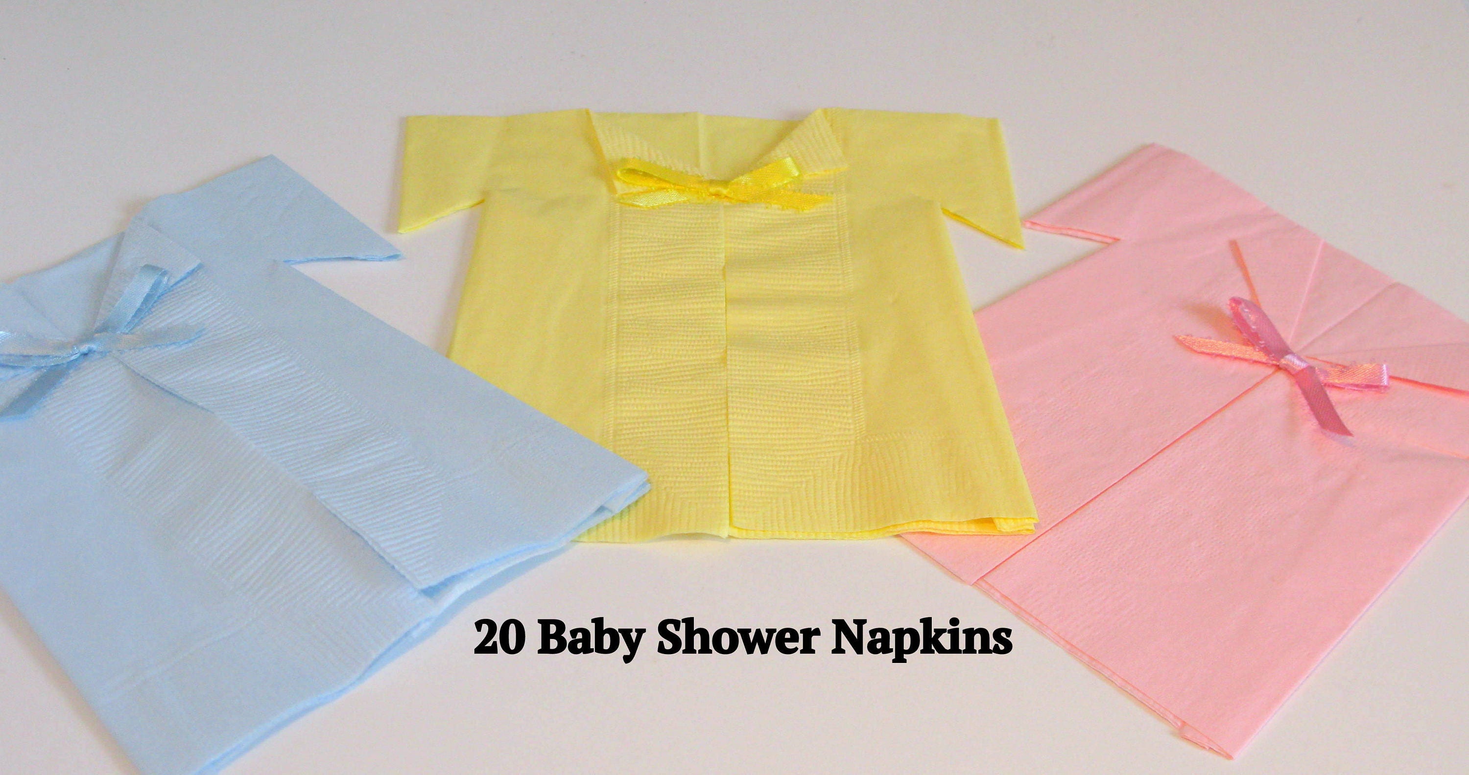 BABY SHOWER Decor Napkins Personalized Baby Shower Napkin