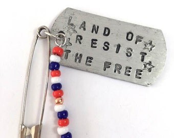 Anti Trump Anti Trump Pin Resist Black Lives Matter Pin Brooch Jewelry