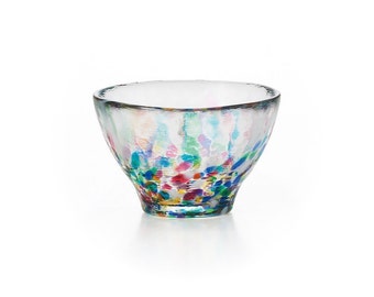 From Japan Guinomi Glass Sake Cup Nebuta Tsugaru