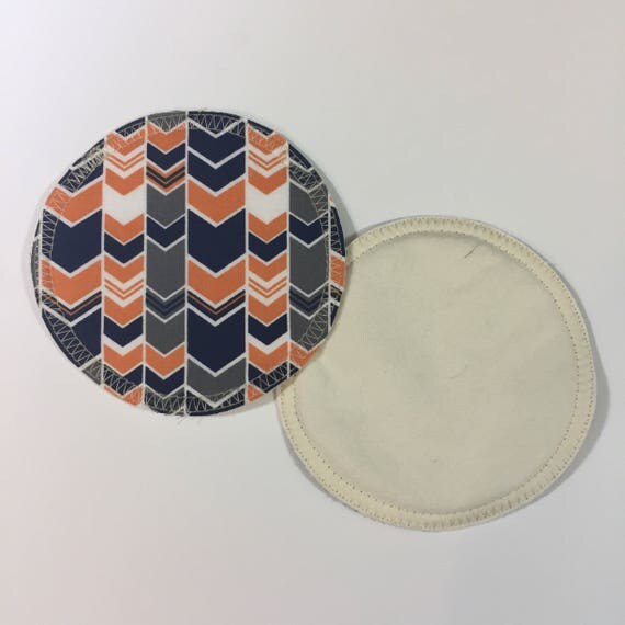 Single Pair 2 Reusable Cotton Flannel Nursing Pads
