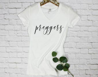 Preggers Shirt, Pregnancy Shirt, Funny Pregnancy, Mom To Be, Mothers Day, Baby Shower Gift, Pregnancy Announcement, Baby Bump, Mama Bear