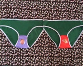 TRUMP PENCE 2- Pack Period Panties! The Blood Dumpster Supreme Pack! Period Undies Bleed on Trump and Pence