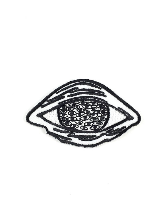 EYE IN EYES embroidered patch