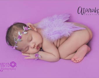 Silver & Pink Leaf Headband / Grecian Laurel Wreath /Greek Roman /Leaf Headband / Crown Athena Photo prop, Made in USA.