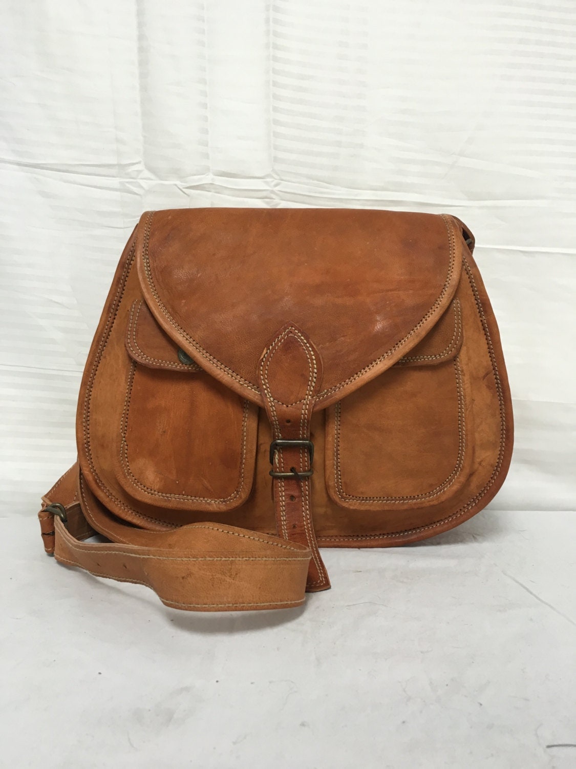 Cross Body Purse brown leather cross body saddle bag purse