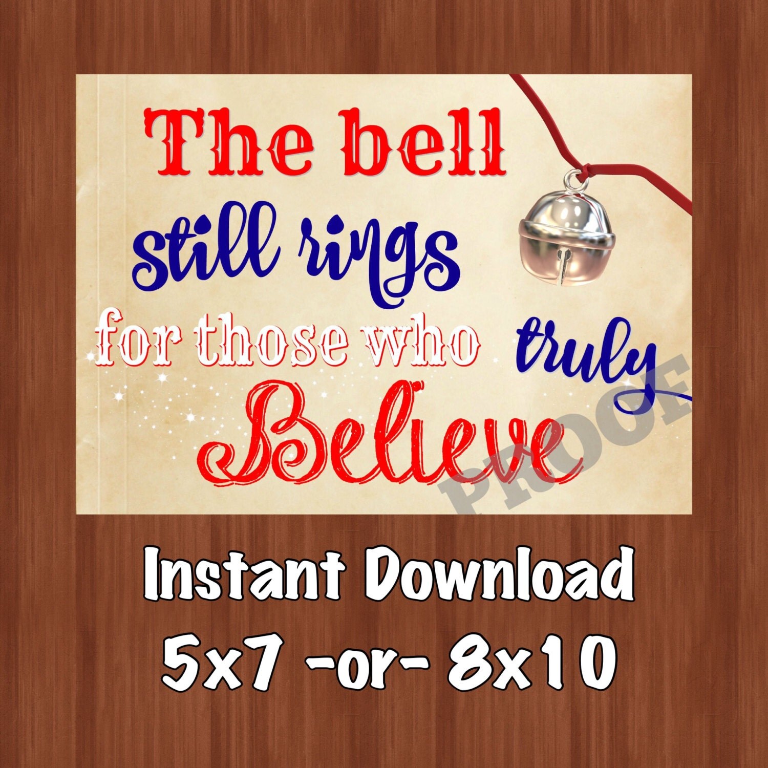 The Bell Still Rings For Those Who Truly Believe Printable Printable