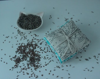 Lavender Sachets, Set of 4, Fragrance Pouches