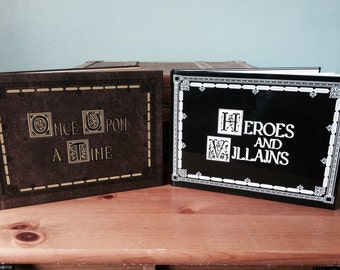 Once Upon A Time & Heroes and Villians Storybook! Featuring Stories and Pictures! Henrys Book