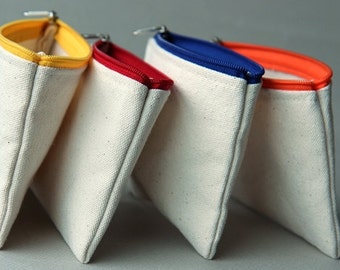 Coin Purse, Change Purse, Earphone case, Small zipper pouch, Card key bag