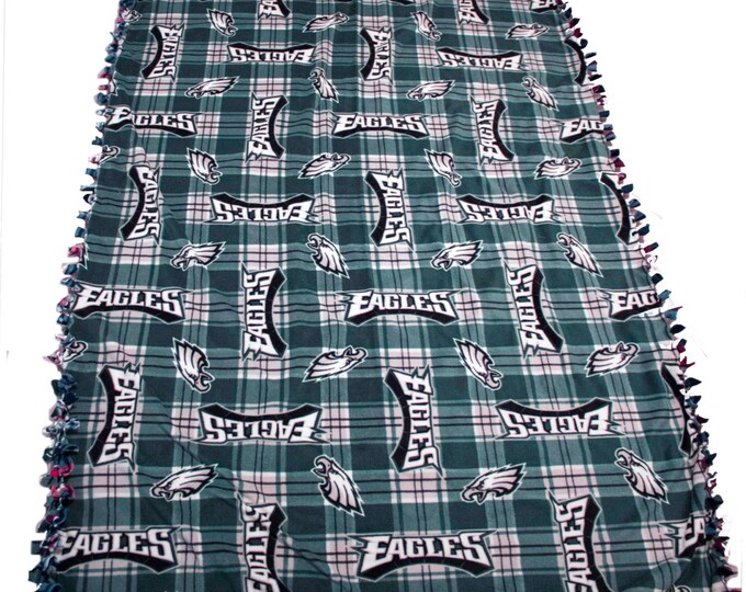 Philadelphia Eagles fleece blanket, Eagles no sew throw blanket, Philadelphia Eagles Blanket, Eagles Fleece, NFL stadium blanket, sports