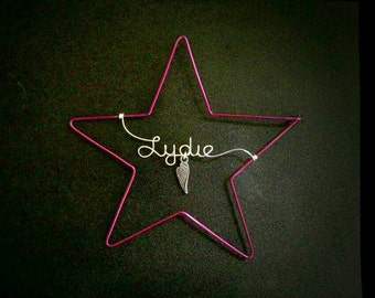 Personalized Star Ornament | Star Ornament with Name | Angel Baby | Personalized Infant Loss | Personalized Child Loss | Memorial Ornament