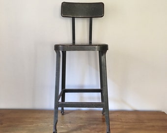 Industrial stool | Etsy