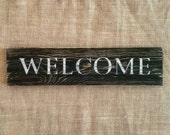 Unique welcome sign related items | Etsy