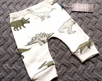 READY TO SHIP Baby clothes, dinosaurs baby leggings, organic baby clothes, leggings, baby trousers, baby pants, baby gift, dinosaurs