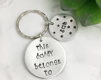 Father's Day keyring - Daddy keychain - Gifts for dad - Gifts for grandad - Gifts for him - Gifts for Stepdad - Dad gifts - Dad keychain