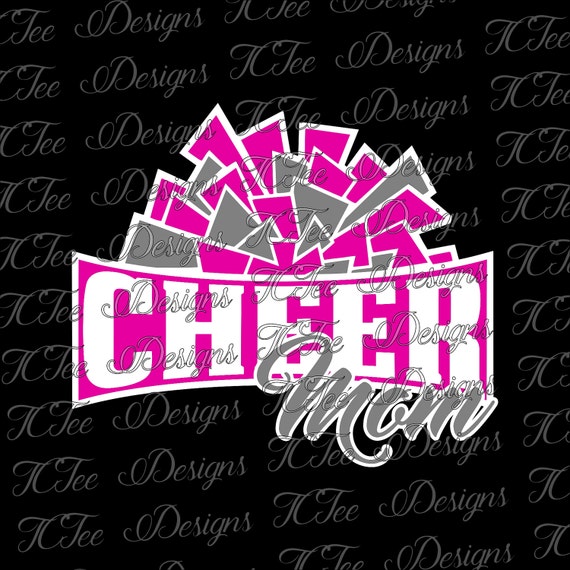 Download Cheer Mom Cheer SVG File Vector Design Download Cut