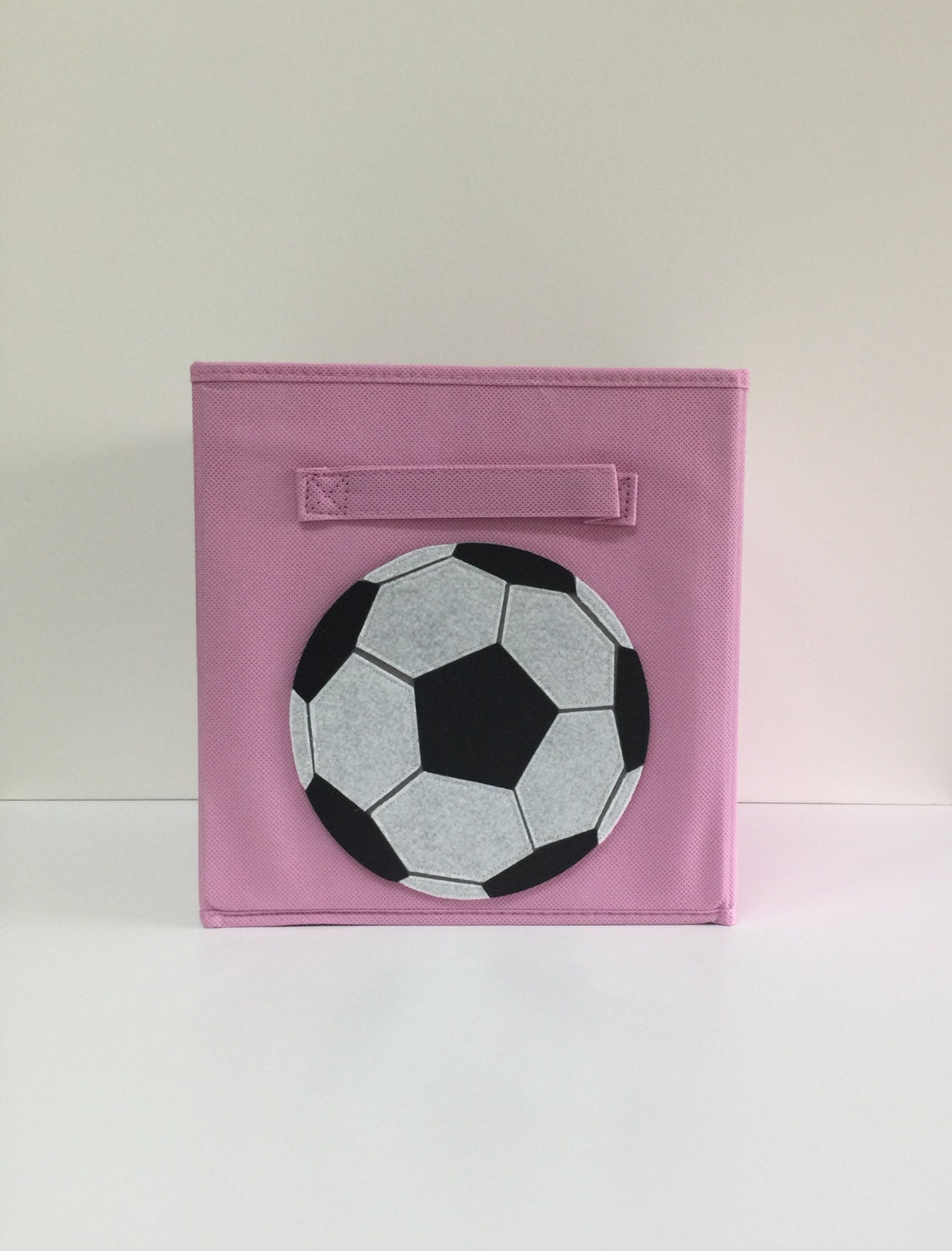 Kids Storage Bin Soccer Ball Sports Decor Kids Decor